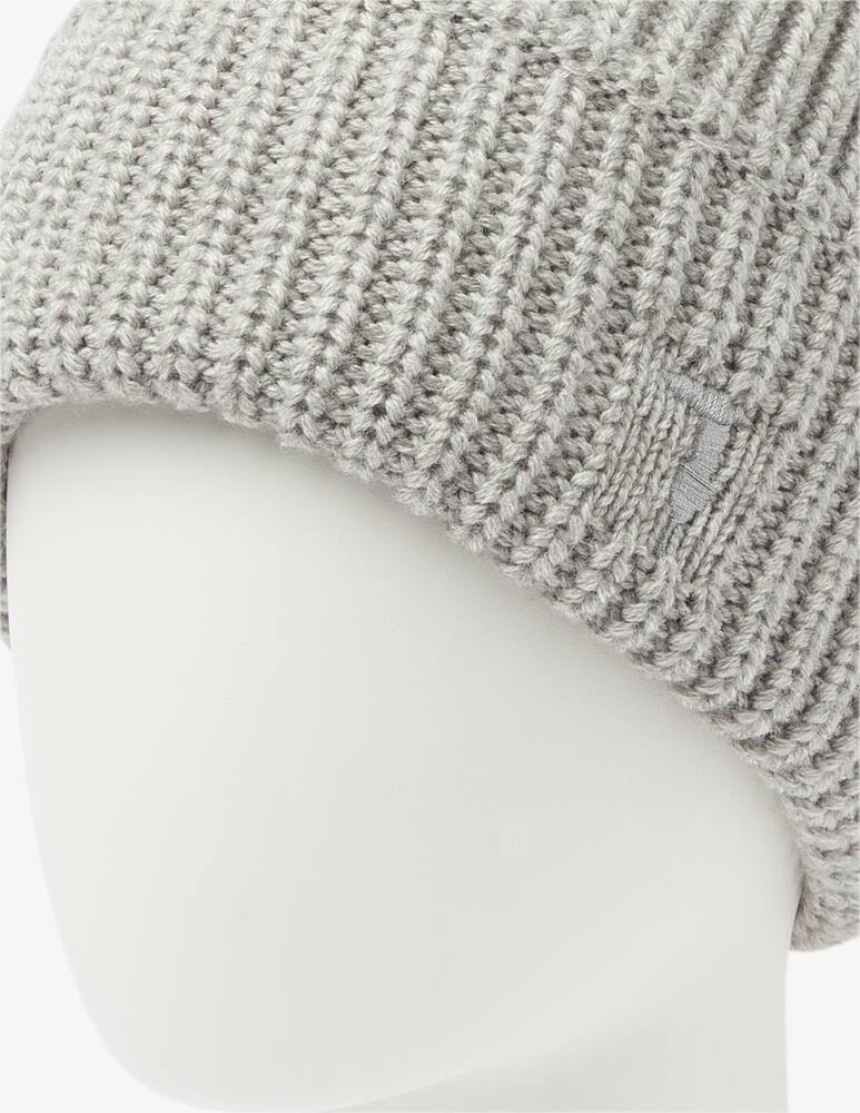 rinascente Trussardi Beannie with applied logo - Grey