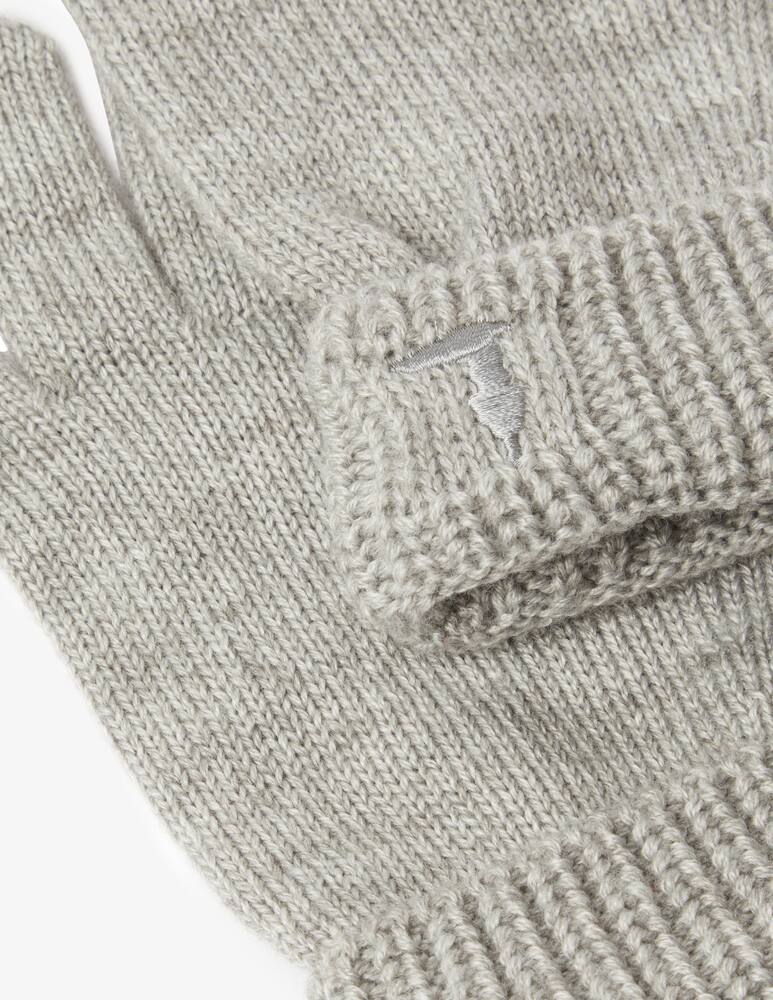 rinascente Trussardi Guanti con logo applicato - Grigio