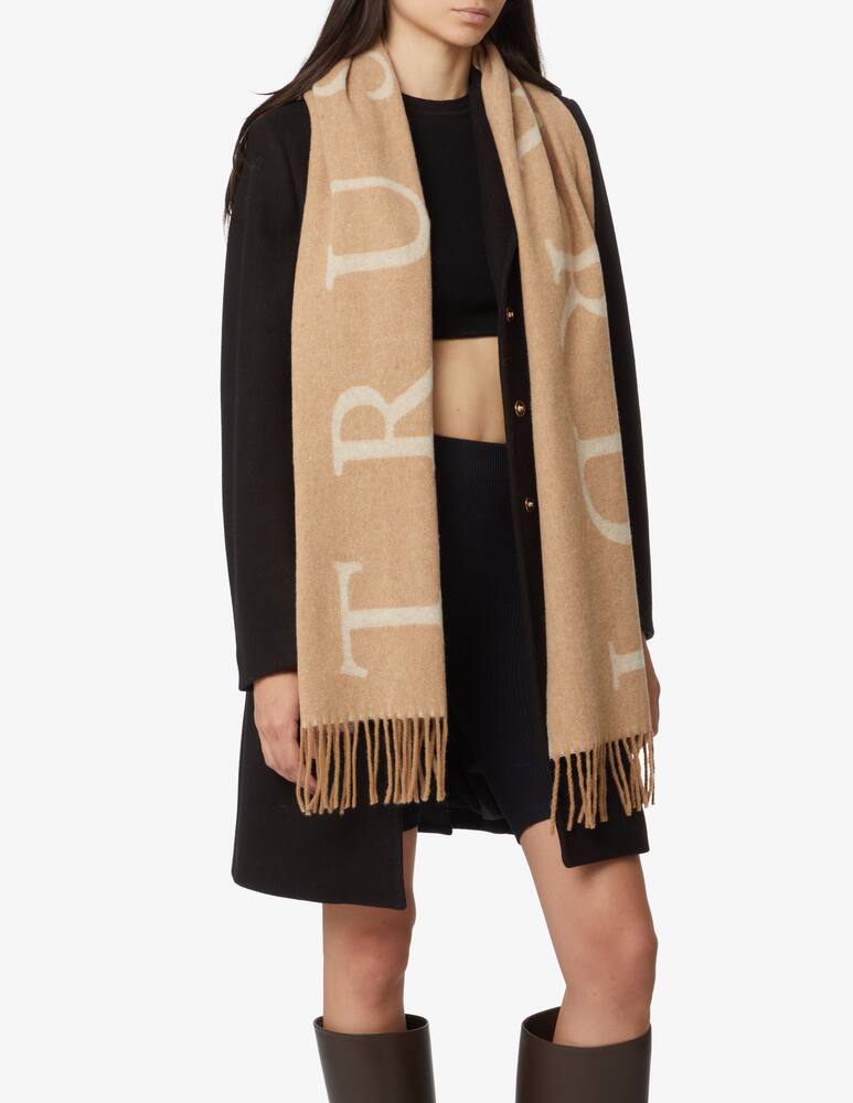 Trussardi Scarf - Beige - picture 2 Trussardi Scarf - Beige - picture 2