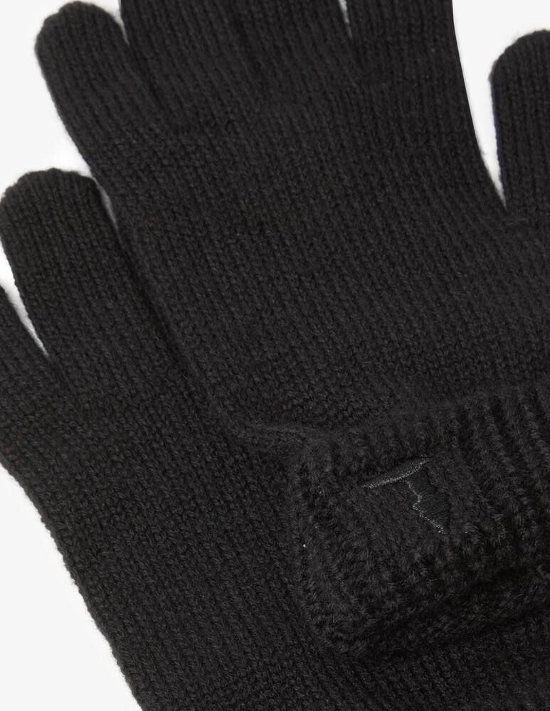 rinascente Trussardi Gloves with applied logo - Black