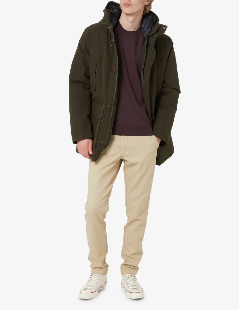 rinascente Trussardi Viscose crewneck jumper - burgundy