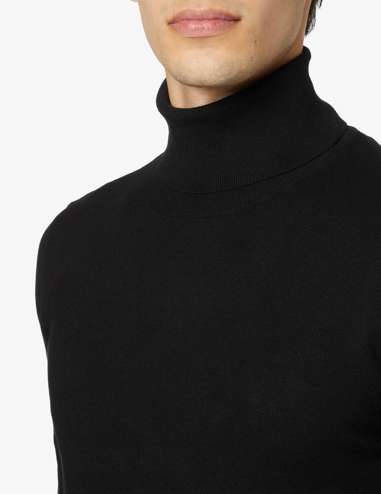 rinascente Trussardi Viscose turtleneck - black