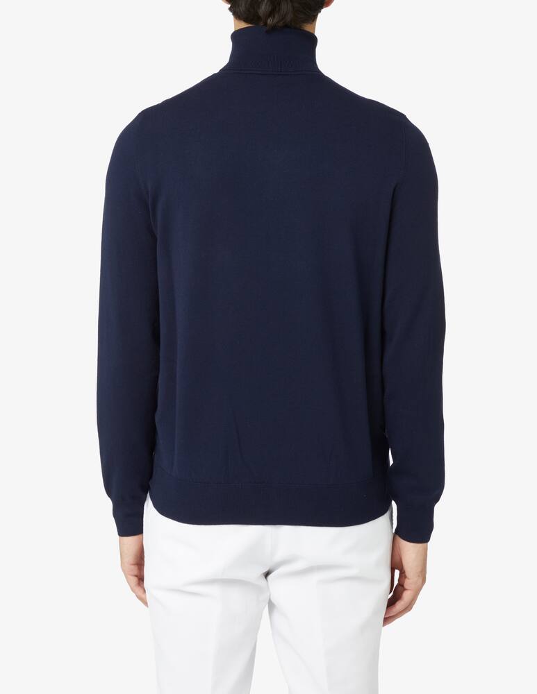 rinascente Trussardi Dolcevita in viscosa blu - Blu