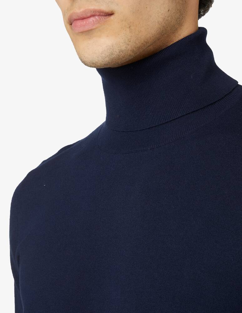 rinascente Trussardi Dolcevita in viscosa blu - Blu