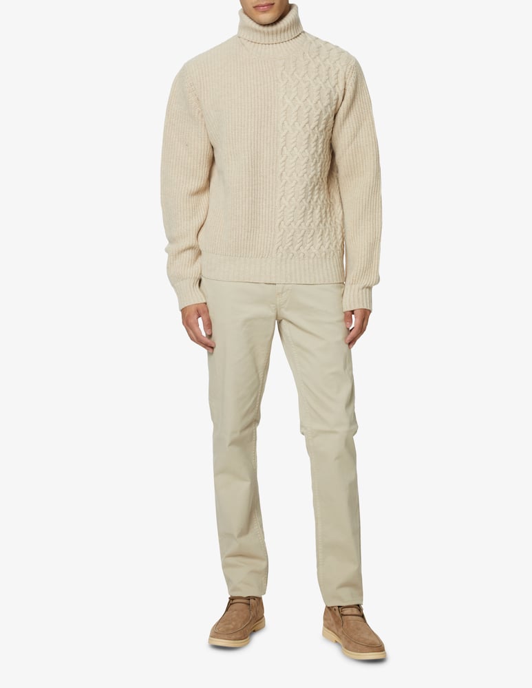 rinascente Trussardi Wool blend turtleneck - beige
