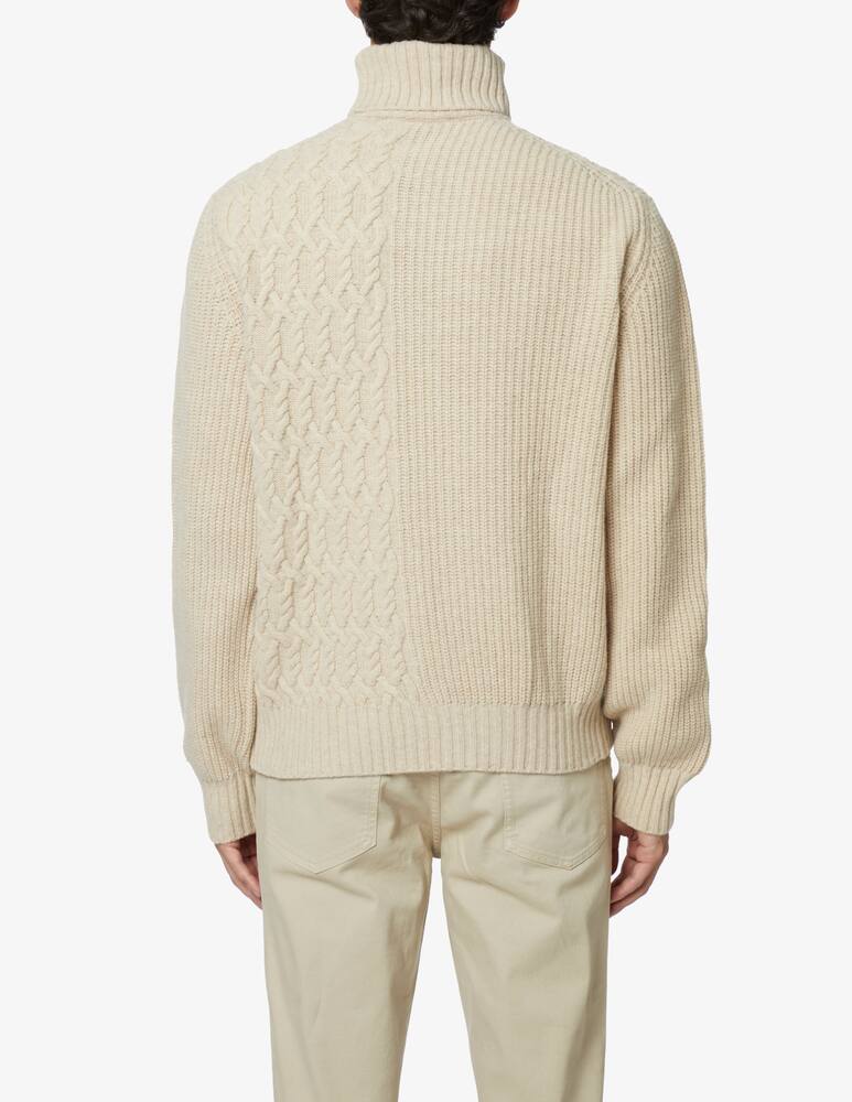 rinascente Trussardi Wool blend turtleneck - beige