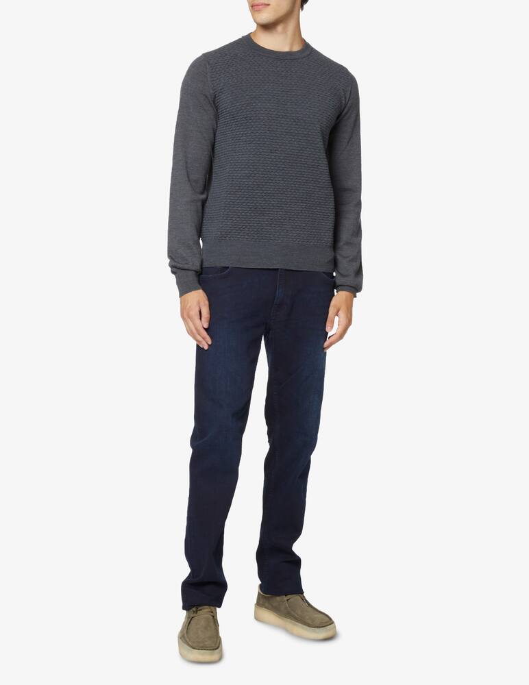 rinascente Trussardi Crewneck wool jumper - dark grey