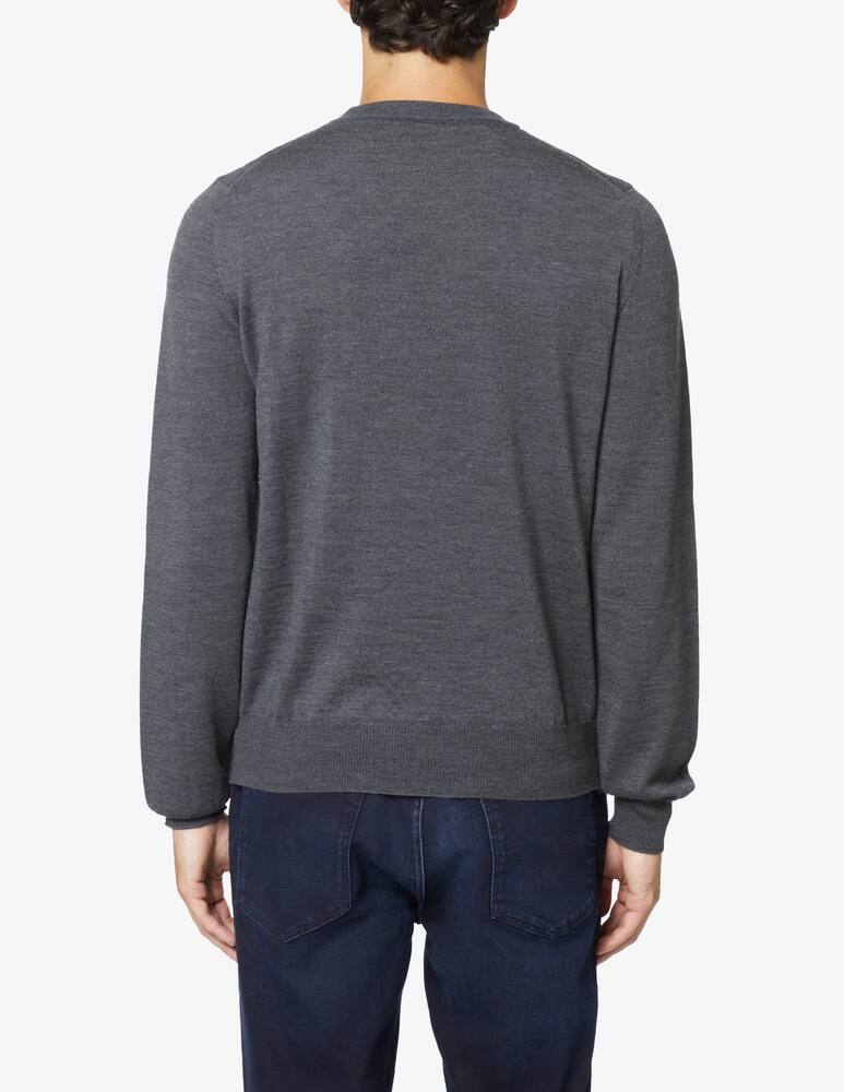 rinascente Trussardi Crewneck wool jumper - dark grey