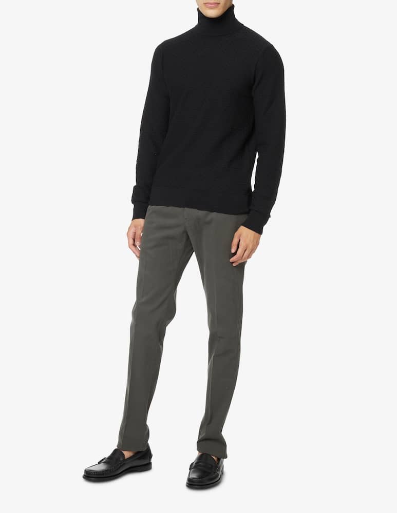 rinascente Trussardi Wool turtleneck - black