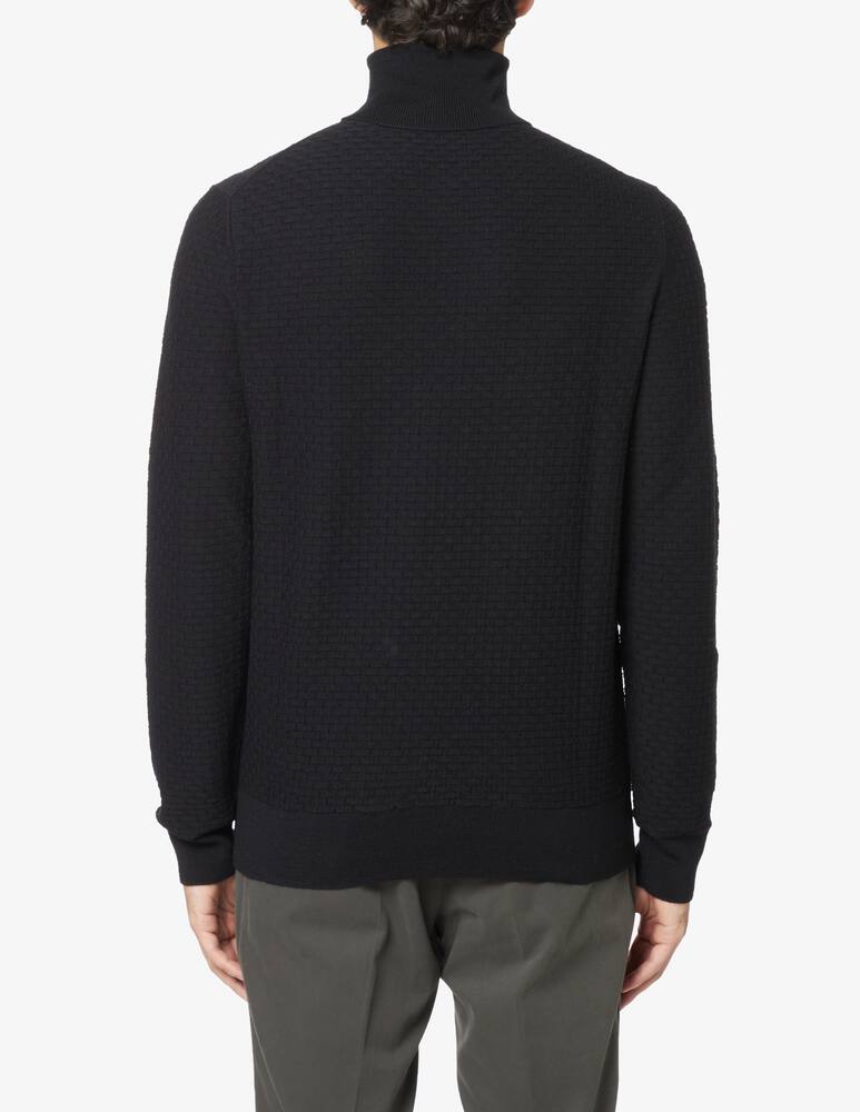 rinascente Trussardi Wool turtleneck - black