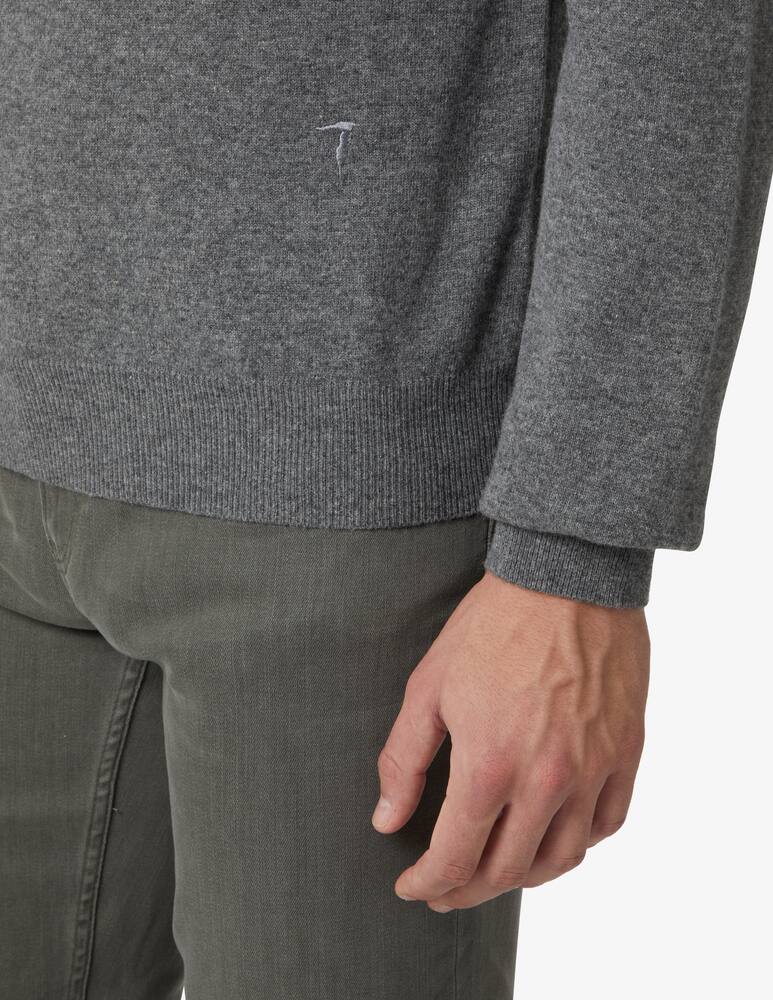 rinascente Trussardi Maglia girocollo misto lana - grigio