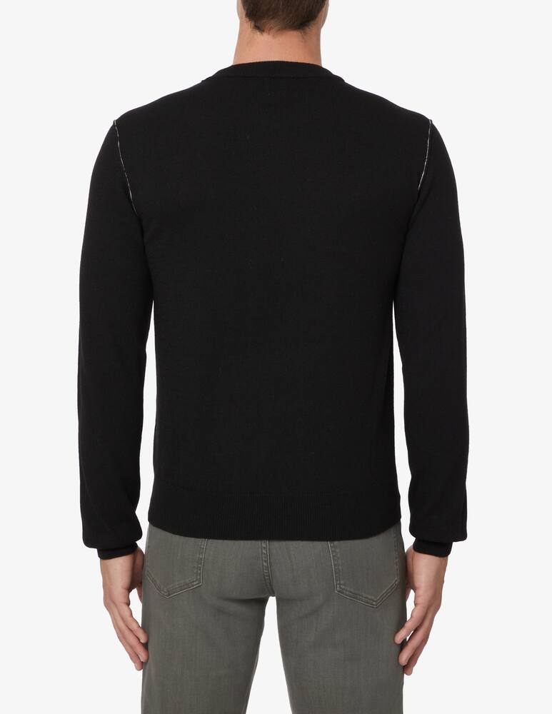rinascente Trussardi Crewneck jumper - black