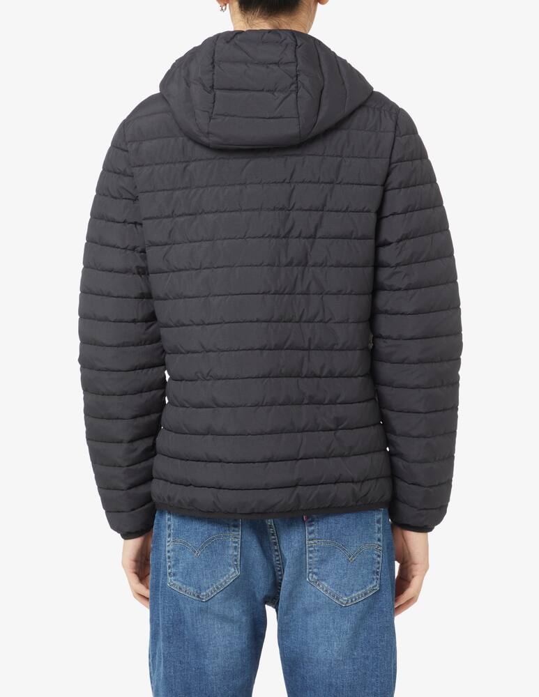 rinascente Trussardi 100 grams hooded jacket - black