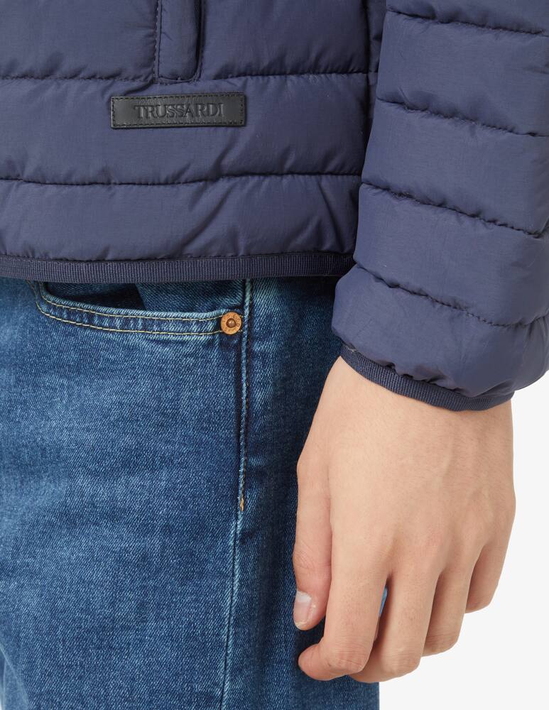 rinascente Trussardi Giacca 100 grammi con cappuccio - blu