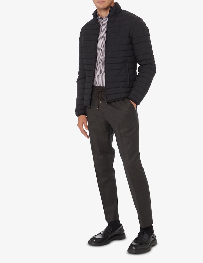 rinascente Trussardi 100 grams jacket - black