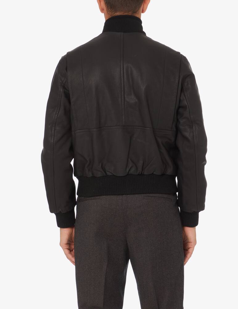 Trussardi Bomber in pelle - nero - immagine 3 Trussardi Bomber in pelle - nero - immagine 3