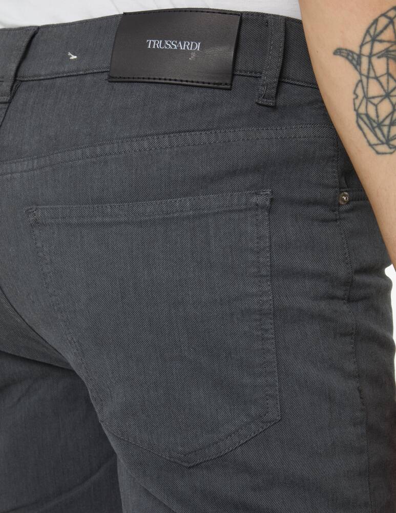 rinascente Trussardi Pantalone 5 tasche 380 - grigio scuro