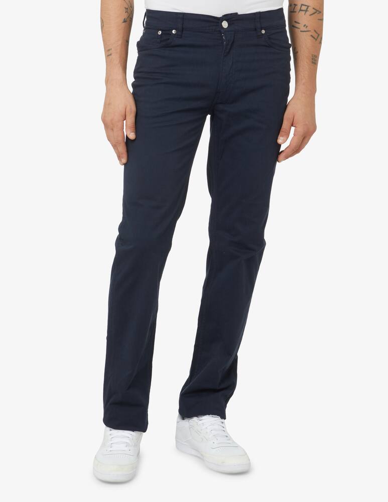 rinascente Trussardi 5 pockets 380 trousers - navy