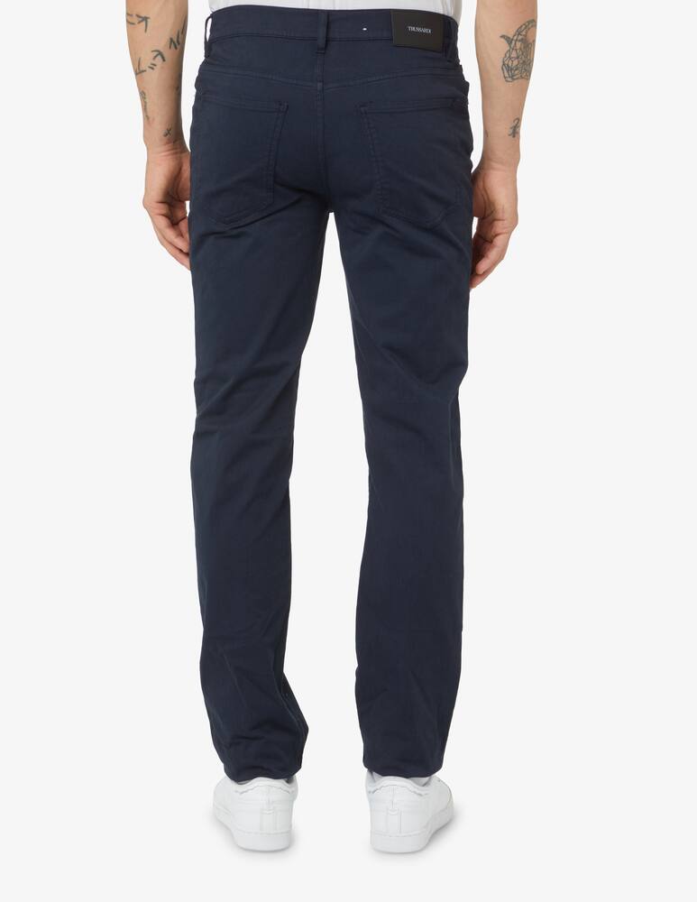 rinascente Trussardi 5 pockets 380 trousers - navy