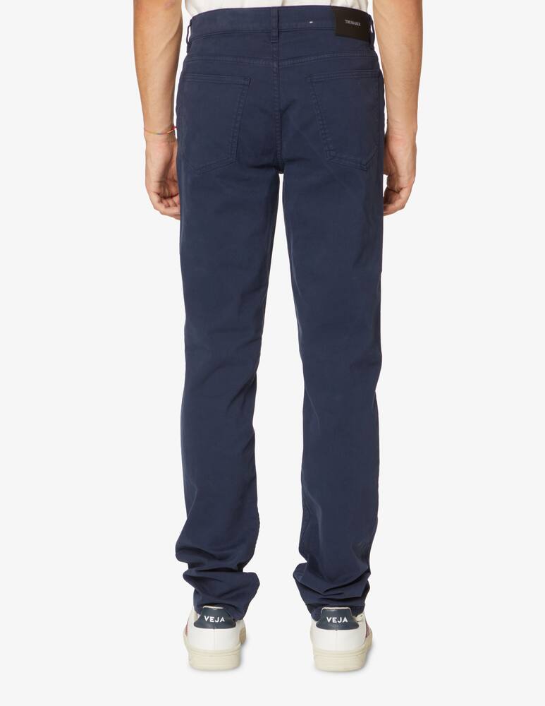 rinascente Trussardi 5 pockets gabardina trousers - navy