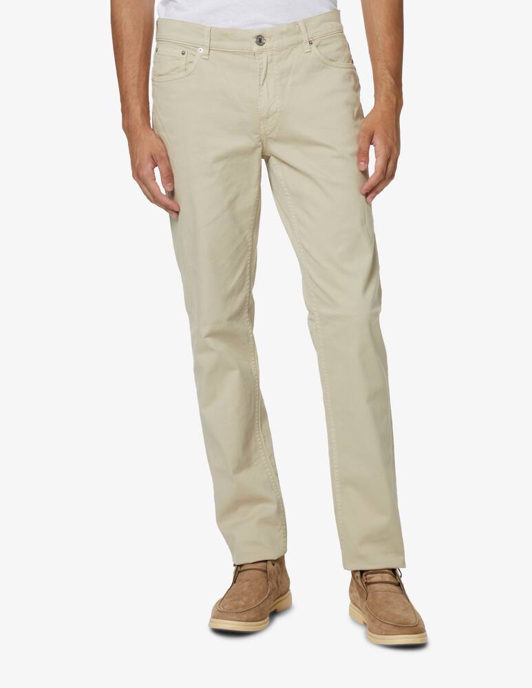 Trussardi 5 pockets gabardina trousers - sand - picture 2 Trussardi 5 pockets gabardina trousers - sand - picture 2