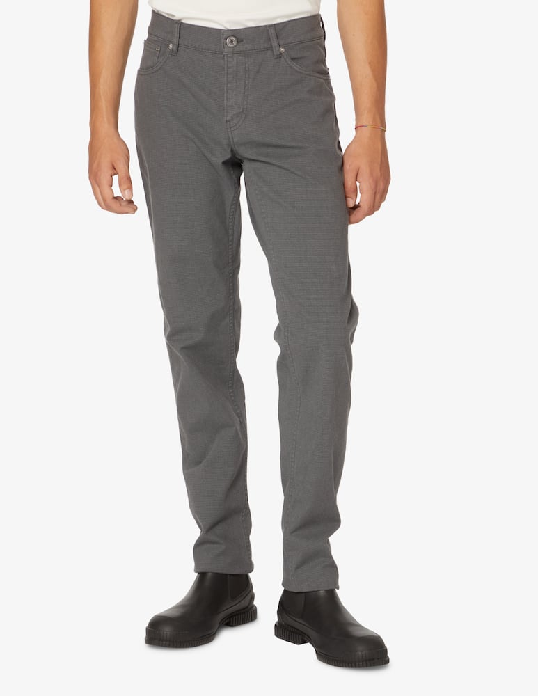rinascente Trussardi 5 pockets 370 trousers - dark grey