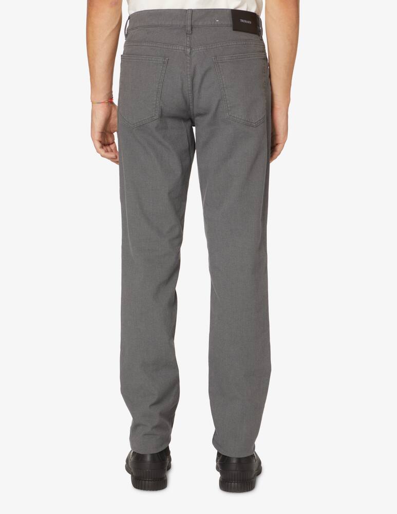 rinascente Trussardi 5 pockets 370 trousers - dark grey