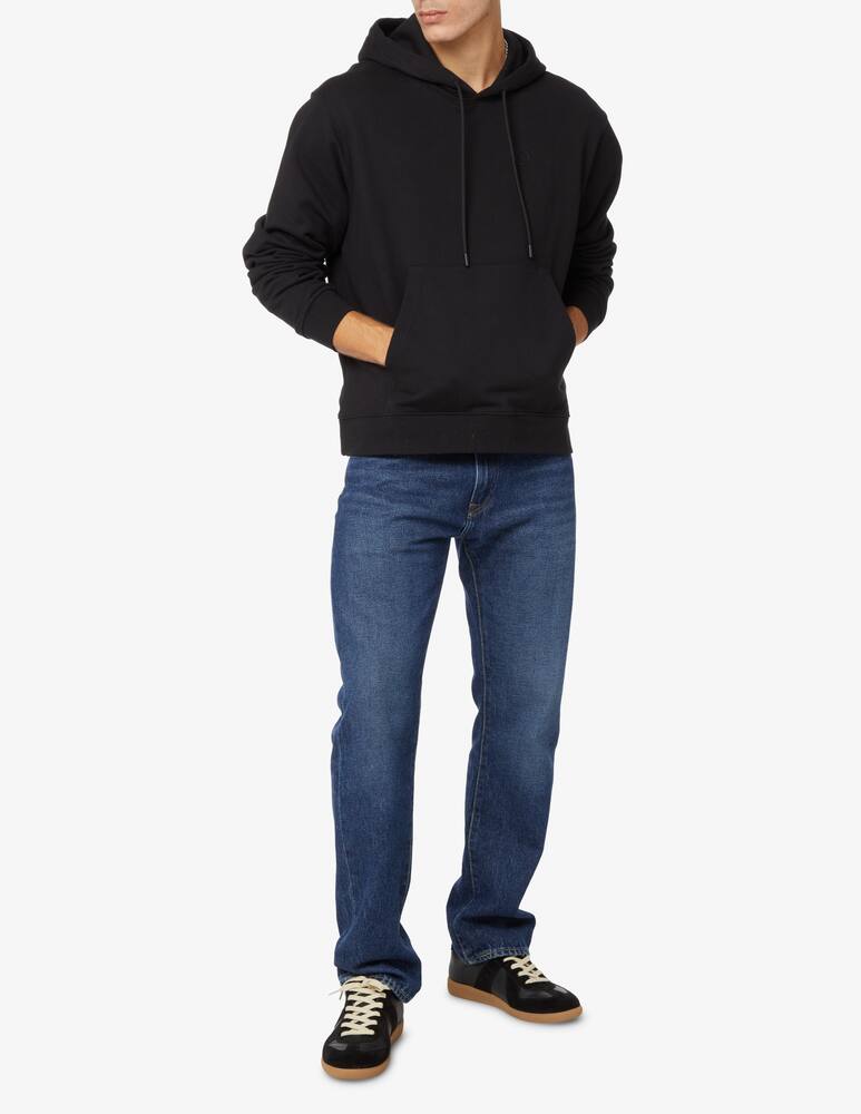 rinascente Trussardi Felpa con cappuccio loghino gommato - Nero