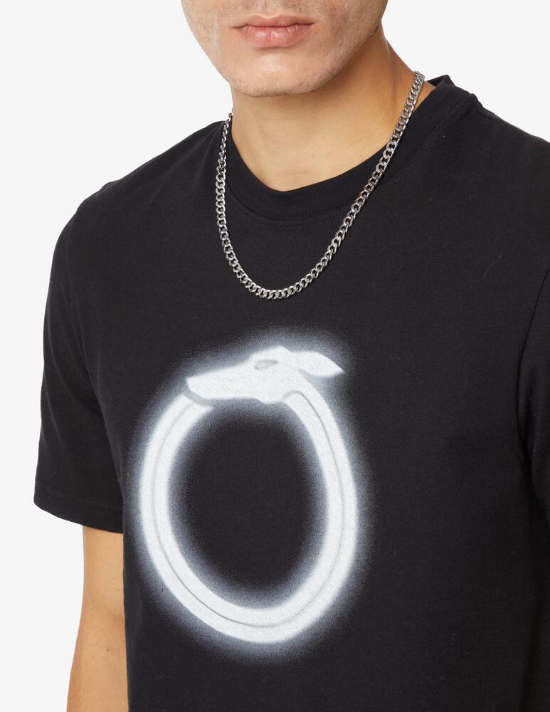 rinascente Trussardi Graphic logo t-shirt - Black