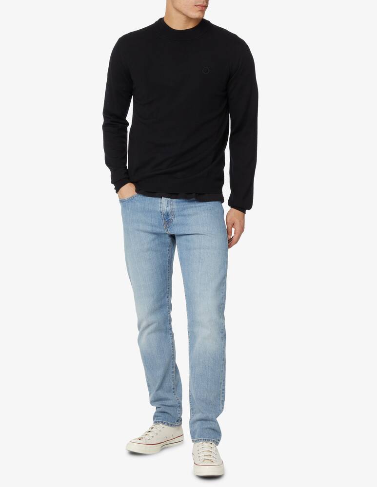 rinascente Trussardi Maglia girocollo loghino gommato - Nero