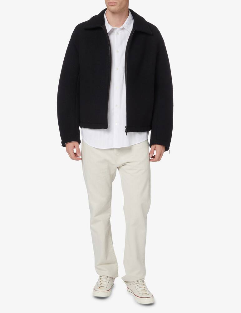 rinascente Trussardi Boucle bonded jacket - Black