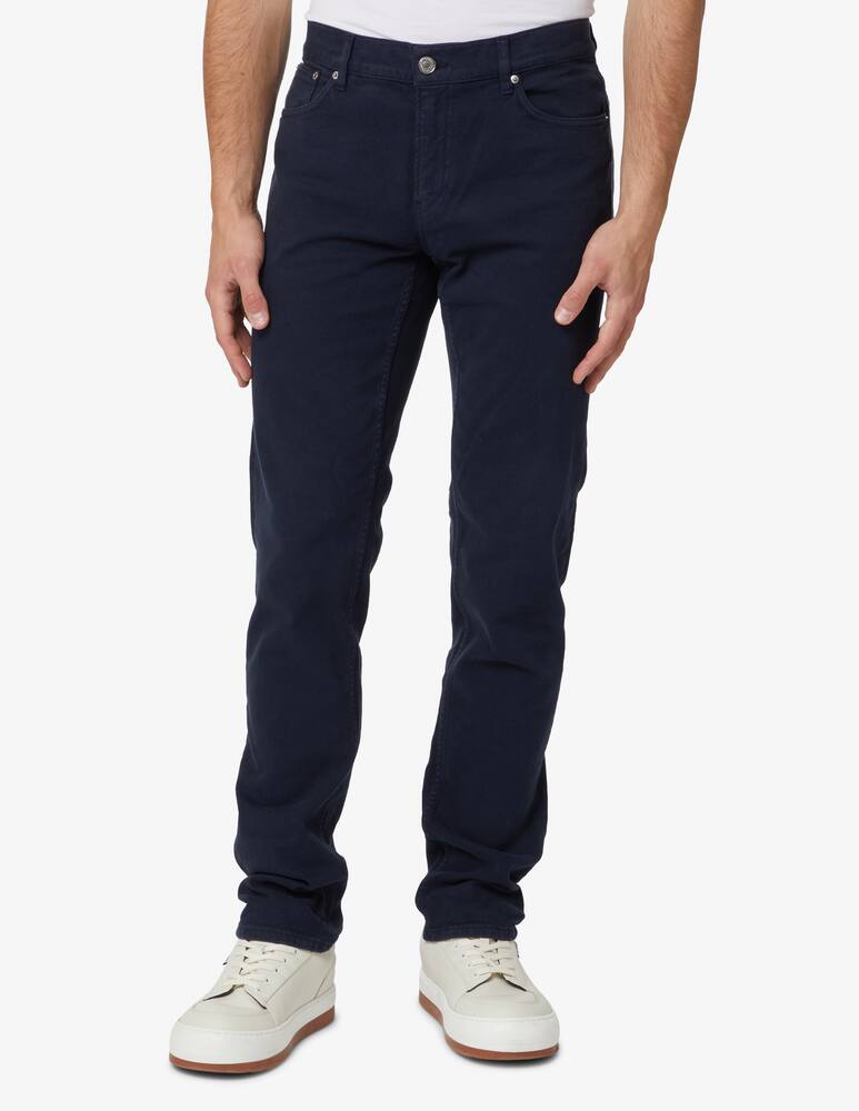 rinascente Trussardi Pantaloni 370 5 tasche 5t wool touch - Blu