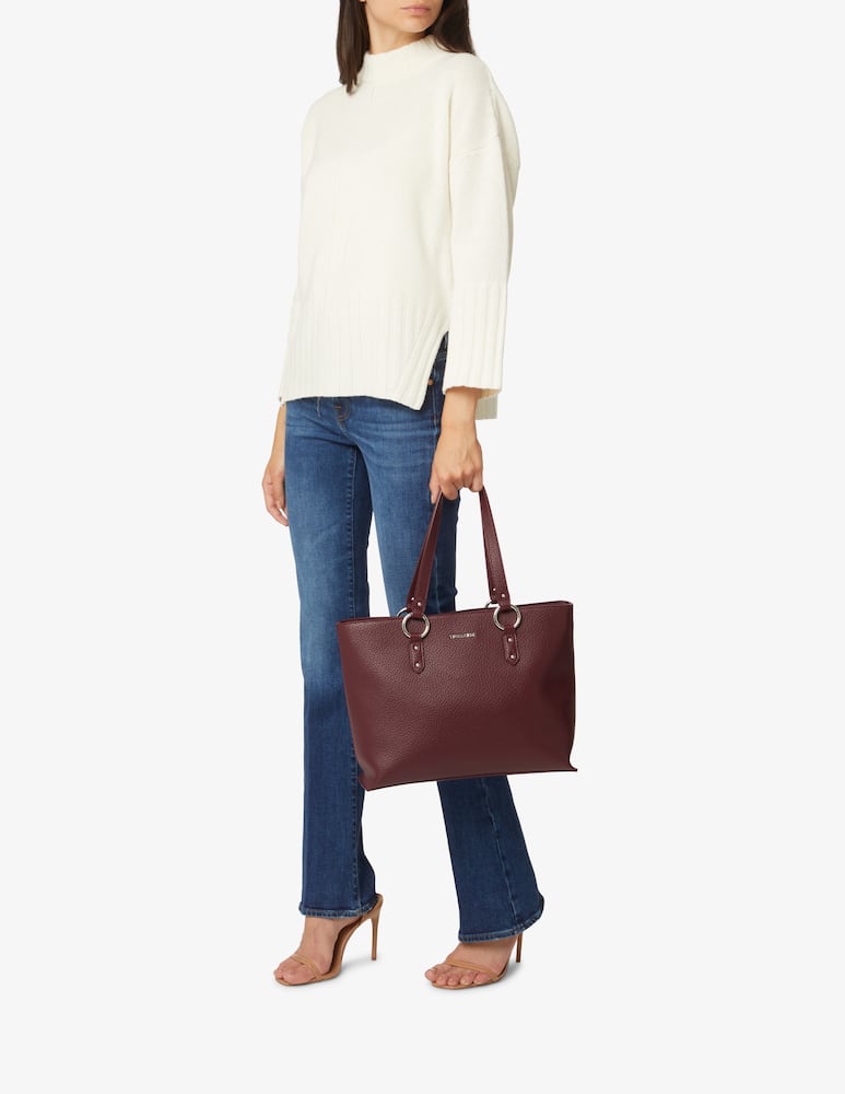 rinascente Trussardi Borsa shopper Lisbona - Rosso
