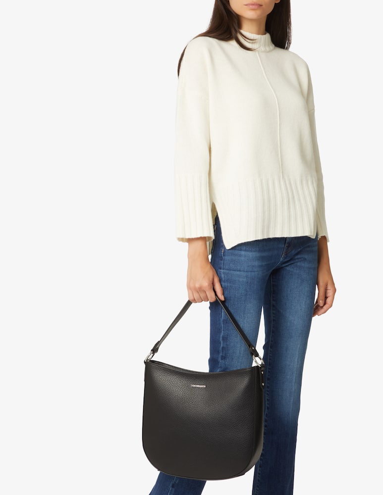 rinascente Trussardi Borsa a spalla Lisbona - Nero