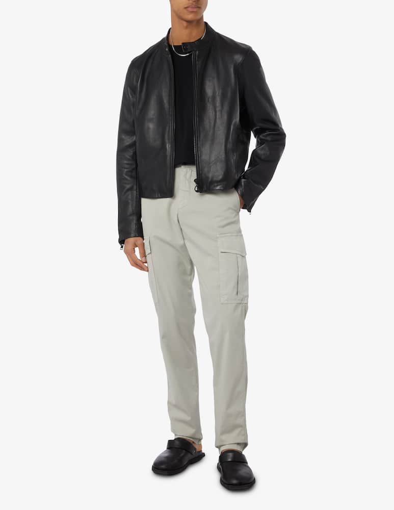 Trussardi Giacca biker in pelle - immagine 2 Trussardi Giacca biker in pelle - immagine 2