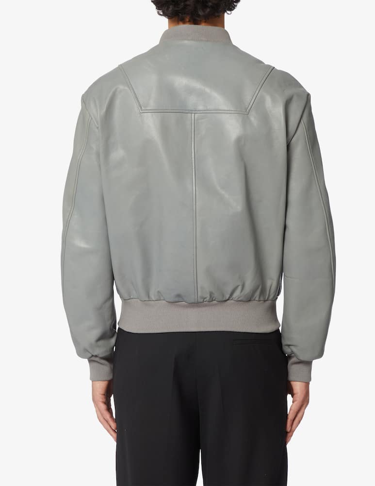 rinascente Trussardi Bomber leather jacket
