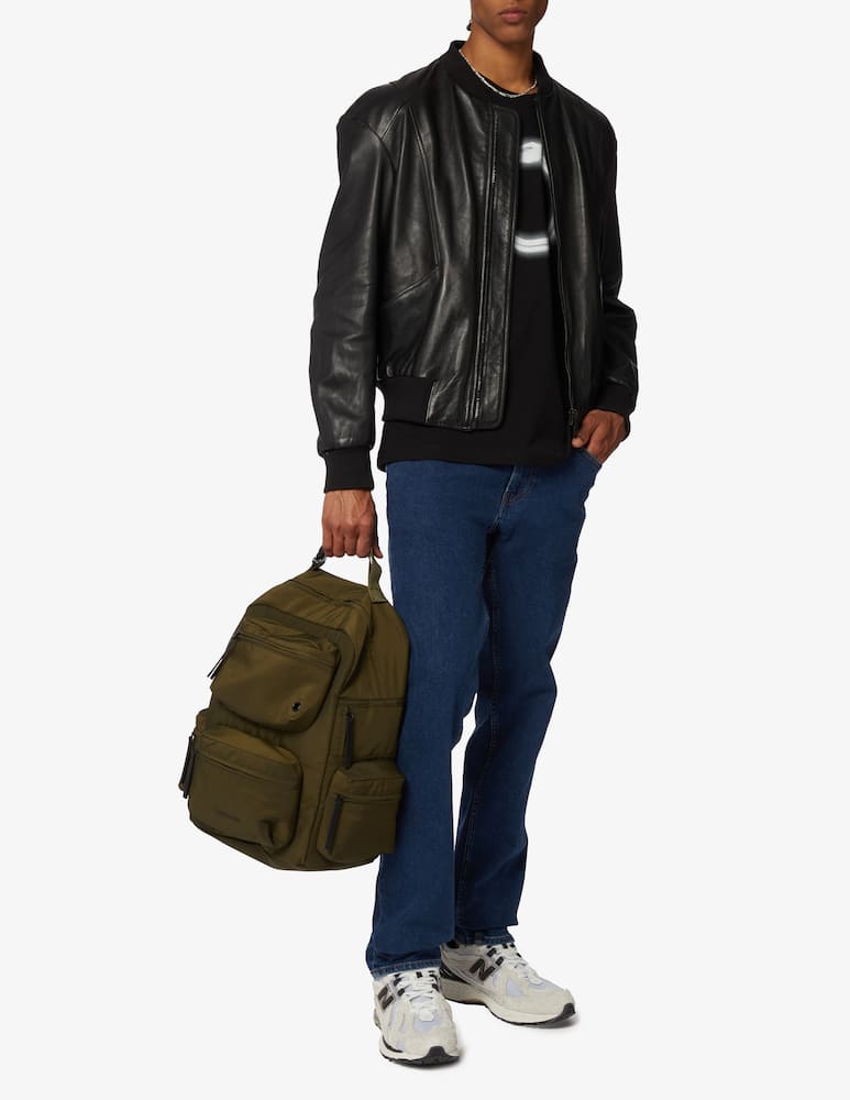 Trussardi Giacca bomber in pelle - immagine 2 Trussardi Giacca bomber in pelle - immagine 2