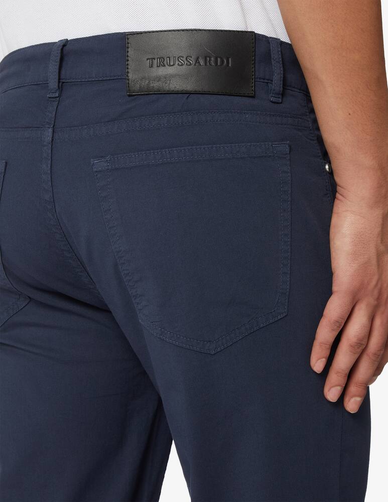 rinascente Trussardi Pantaloni 5 tasche 370 light canvas