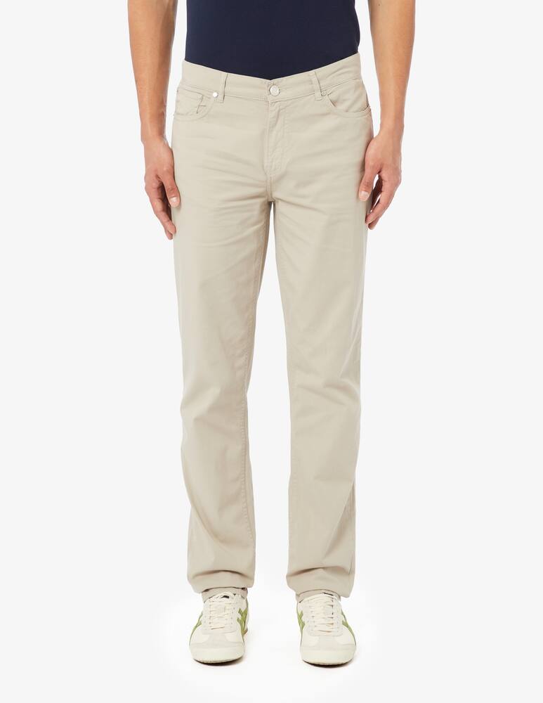 Trussardi 5 pockets 370 light canvas pants - picture 1 Trussardi 5 pockets 370 light canvas pants - picture 1