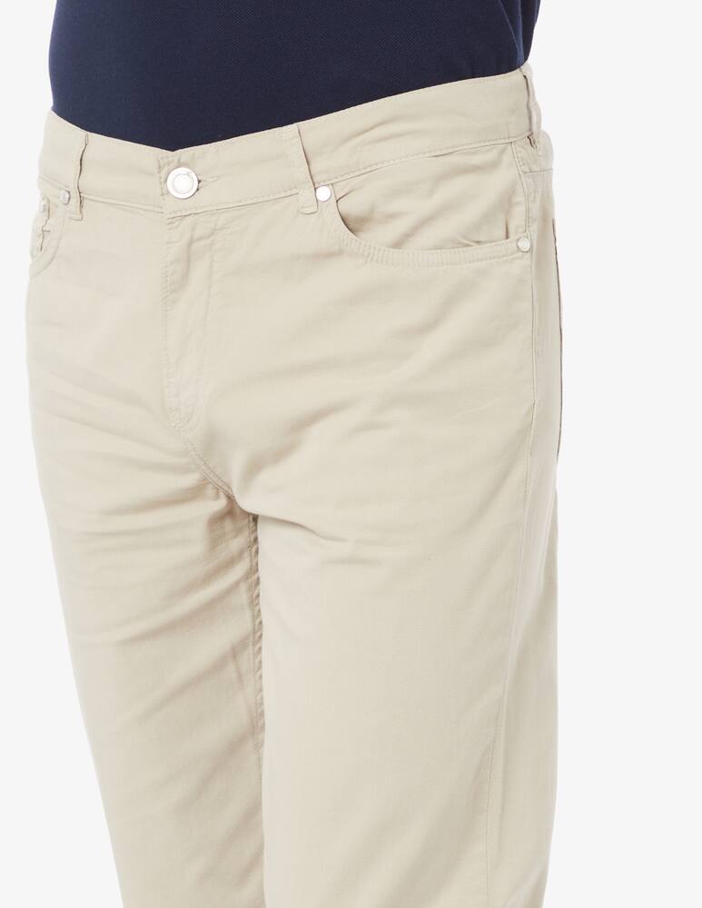 rinascente Trussardi Pantaloni 5 tasche 370 light canvas