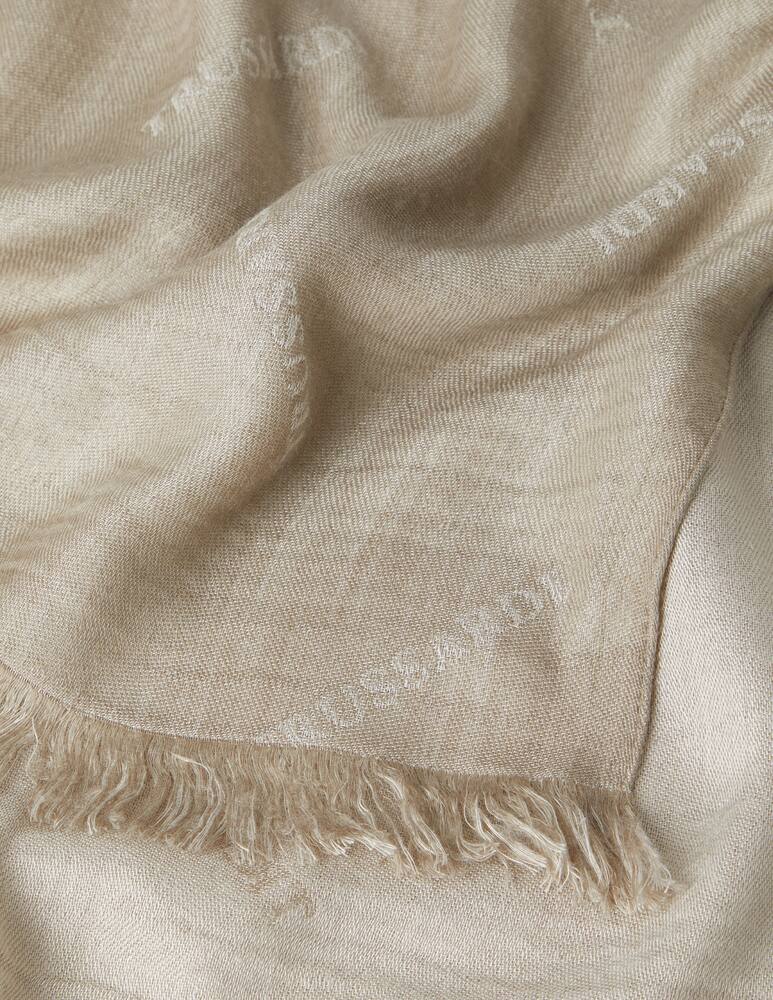 rinascente Trussardi Pashmina con logo 
