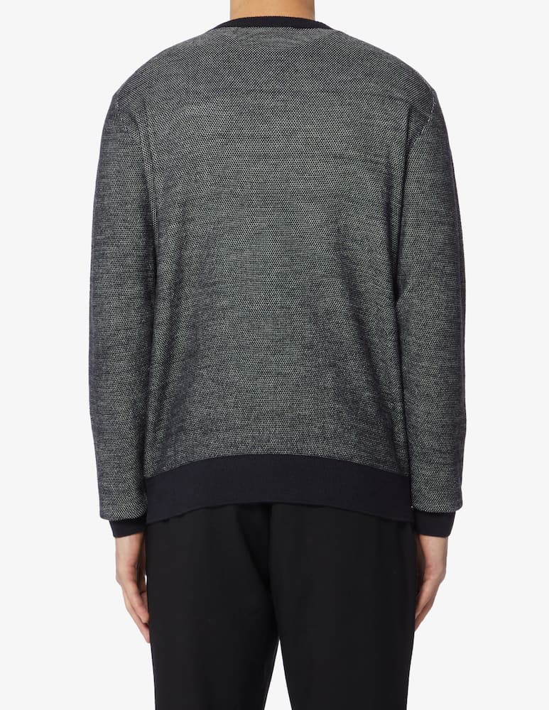 rinascente Trussardi Maglia girocollo punto riso - Grigio