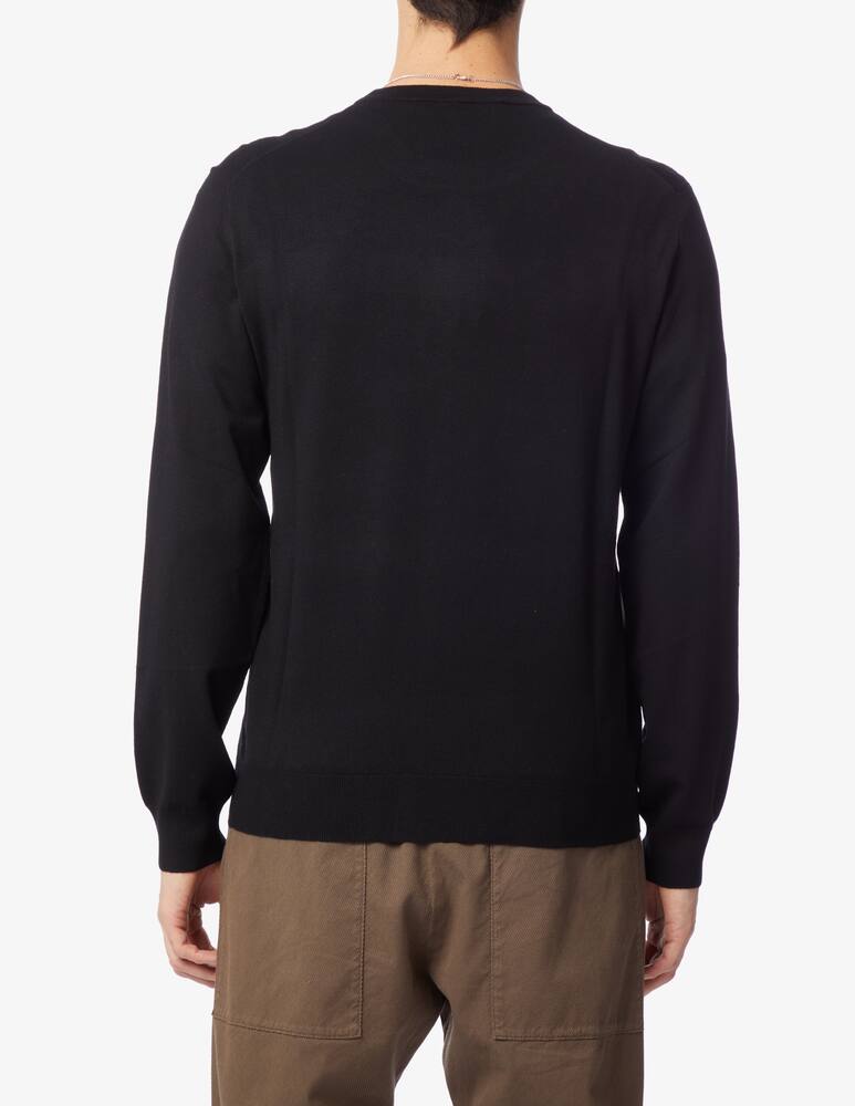 rinascente Trussardi Crewneck viscose logo jumper 