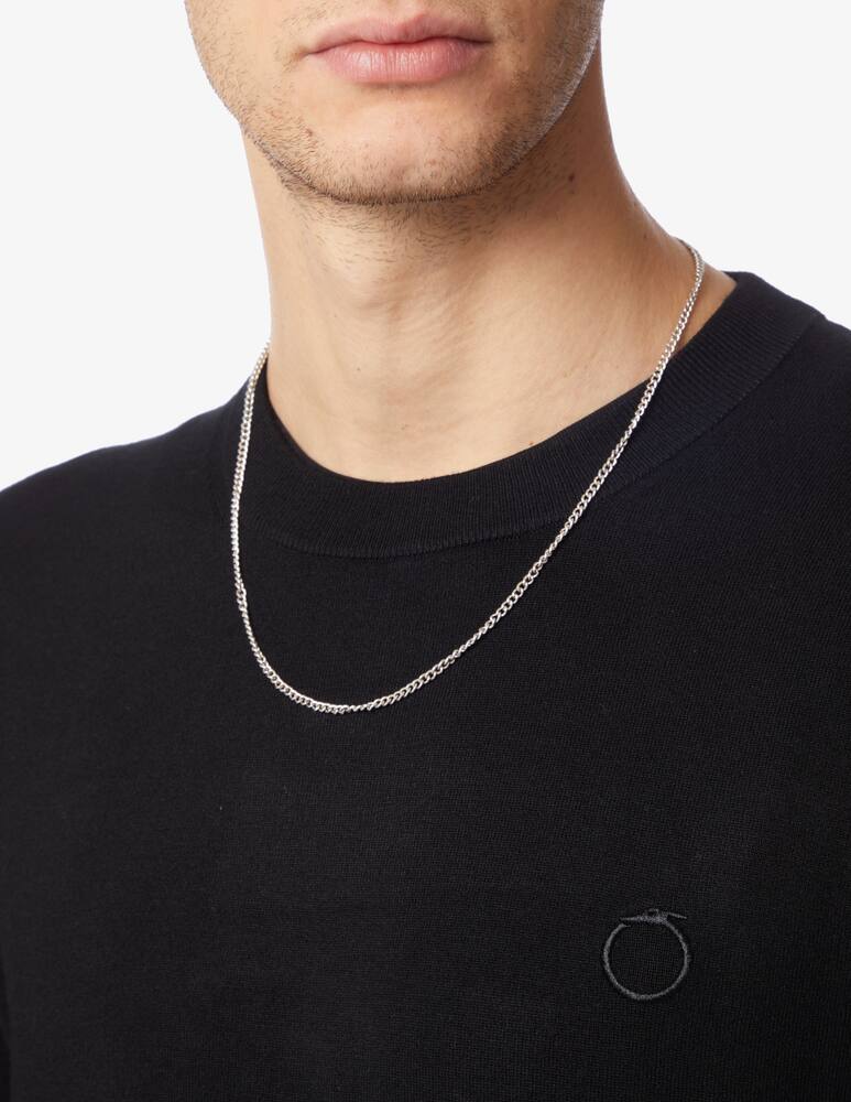 rinascente Trussardi Crewneck viscose logo jumper 