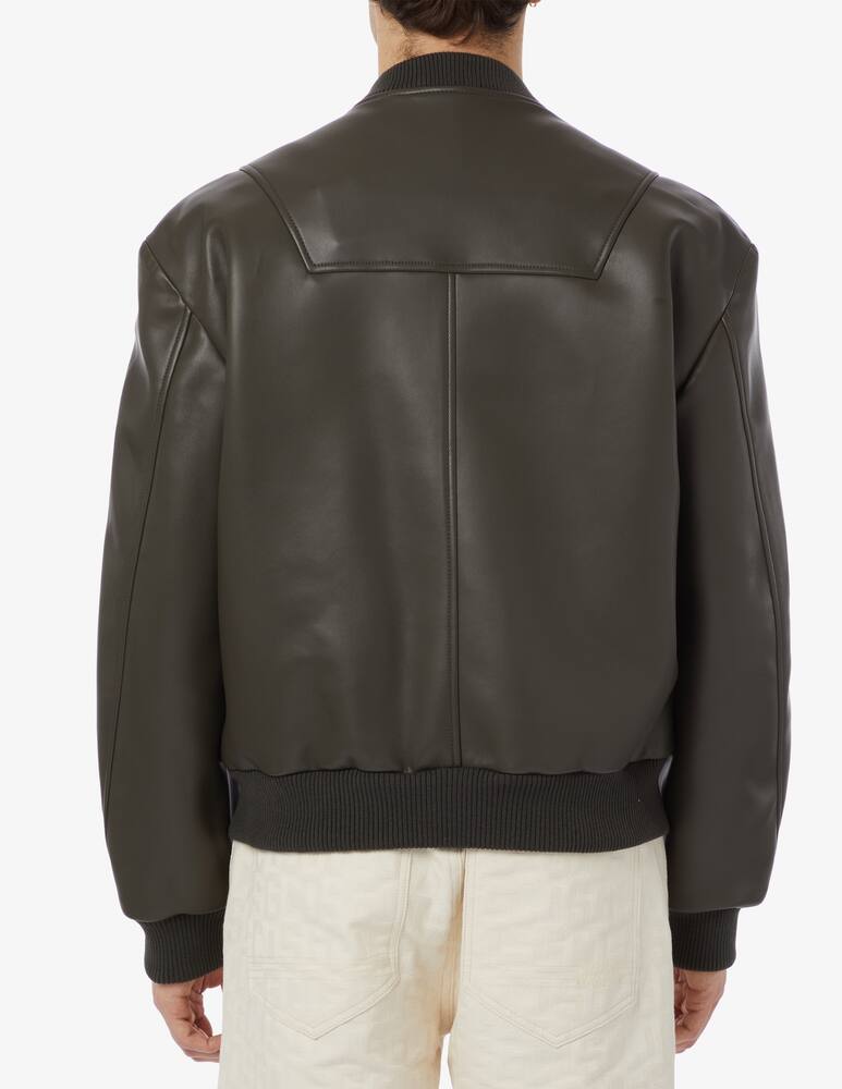 rinascente Trussardi Ecoleather bomber jacket 