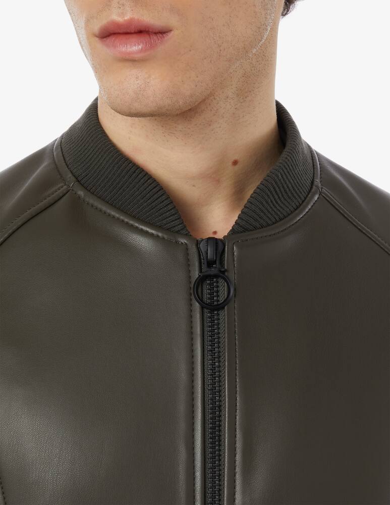 rinascente Trussardi Ecoleather bomber jacket 
