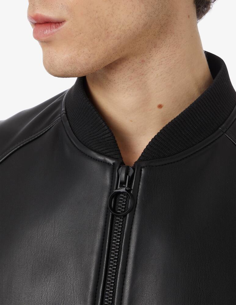 rinascente Trussardi Ecoleather bomber jacket 