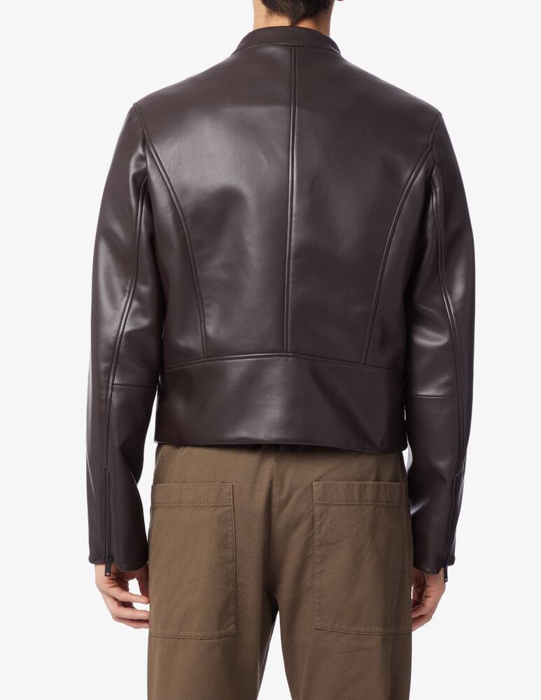 rinascente Trussardi Biker ecoleather jacket 