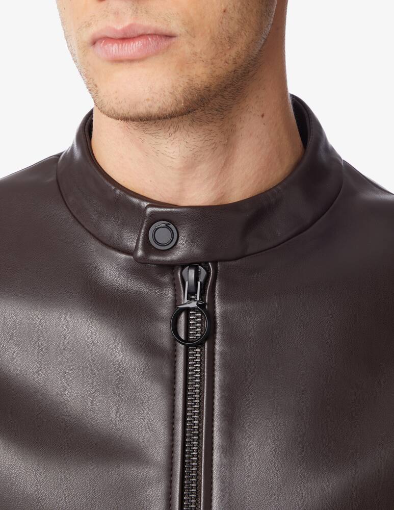 rinascente Trussardi Biker ecoleather jacket 