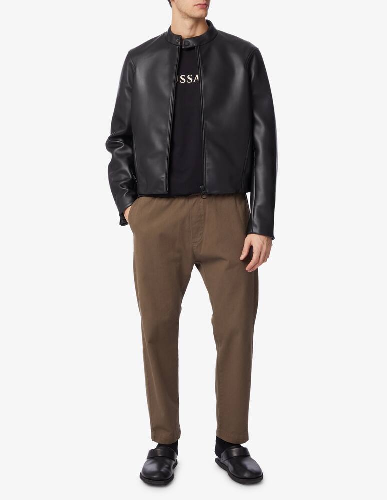 rinascente Trussardi Giacca biker ecopelle 